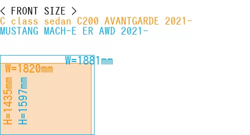 #C class sedan C200 AVANTGARDE 2021- + MUSTANG MACH-E ER AWD 2021-